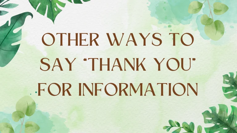 Beyond 'Thank You': Creative Ways to Acknowledge Information Beyond 'Thank You': Creative Ways to Acknowledge Information