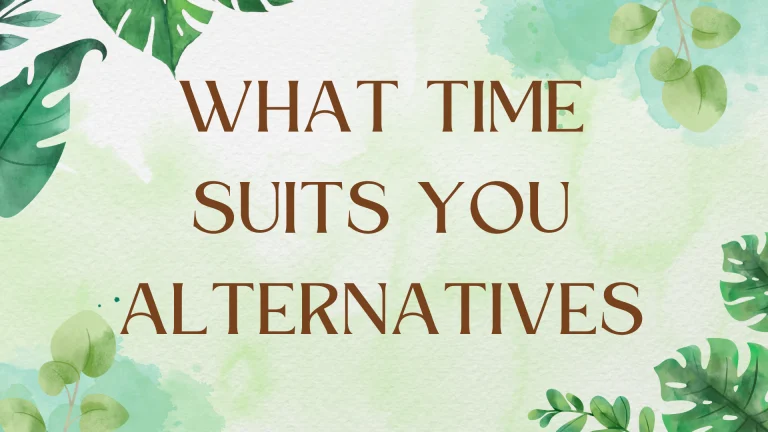 Expressing Availability: Mastering Alternative Ways to Say "What Time Suits You?"
